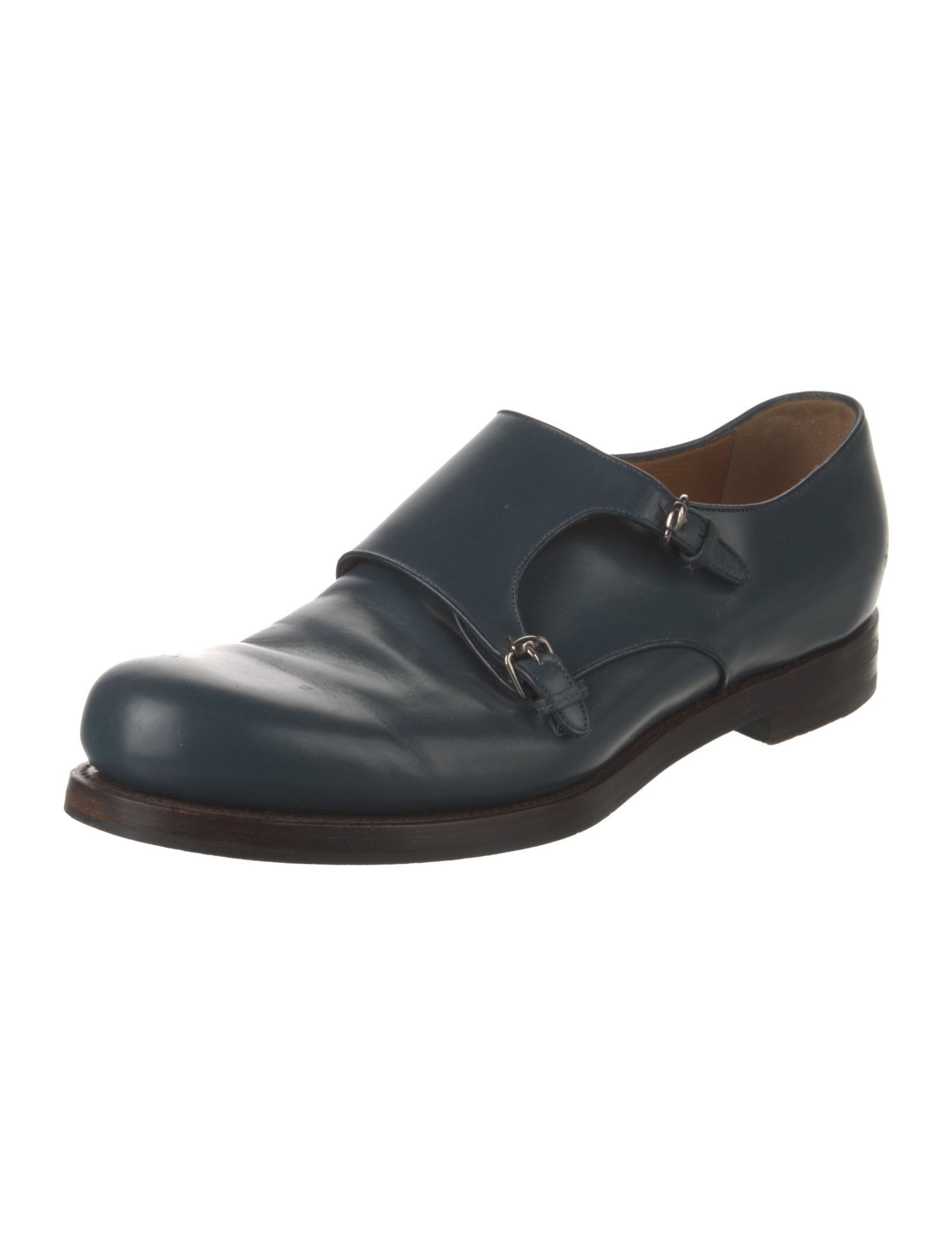 Gucci Leather Monk Straps